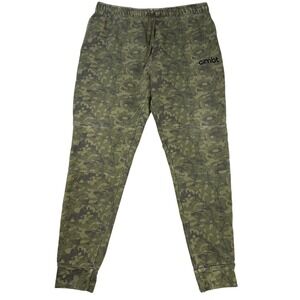Combat Iron cmbt Jogger Pants Mens XL Green Camo Athletic Fleece Tapered